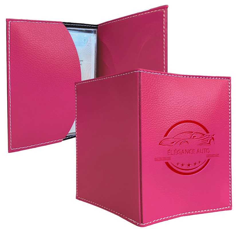 ETUI CARTE GRISE 2 VOLETS COUSU - Maroquinerie 3