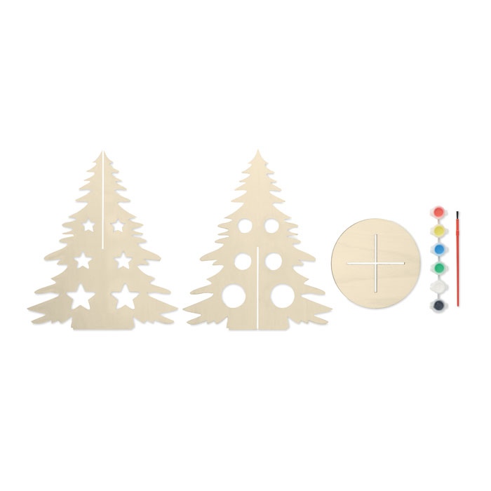 Sapin de Noël en bois - TREE AND PAINT 4