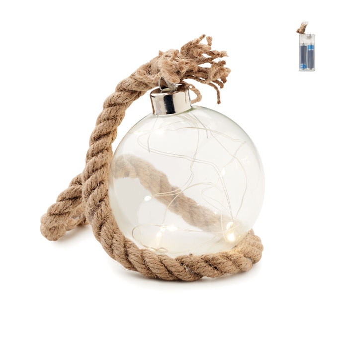 Boule en verre LED - BAUBLI
