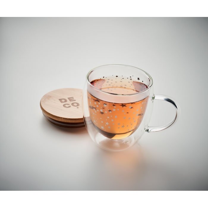 Tasse double paroi en verre - SION 6