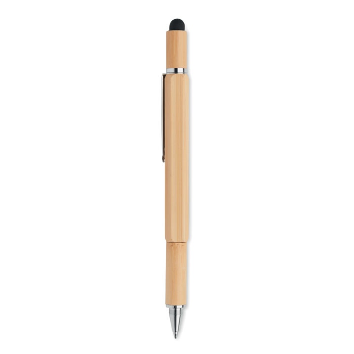 Stylo niveau à bulle en bambou - TOOLBAM 5