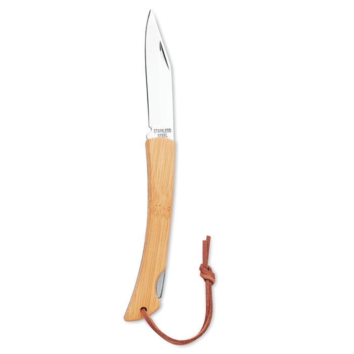 Couteau pliable en bambou - MANSAN 3
