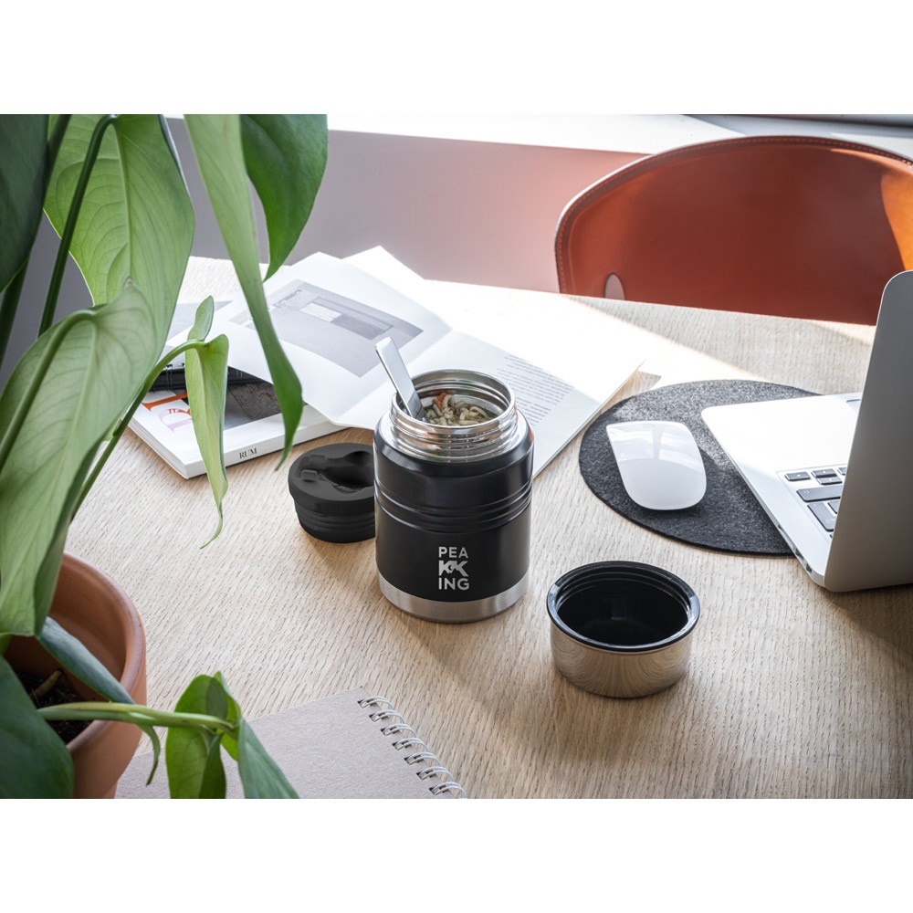 GIMLET. Thermos alimentaires en acier inoxydable 550 mL 4