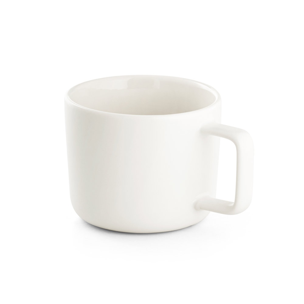 FANGIO. Tasse en céramique 220 mL avec couvercle et base en bambou 11