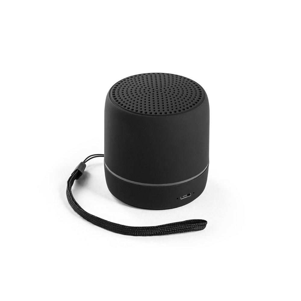 TURING. Haut-parleur portable 3W avec 4h d'autonomie en ABS recyclé (100% rABS) 2