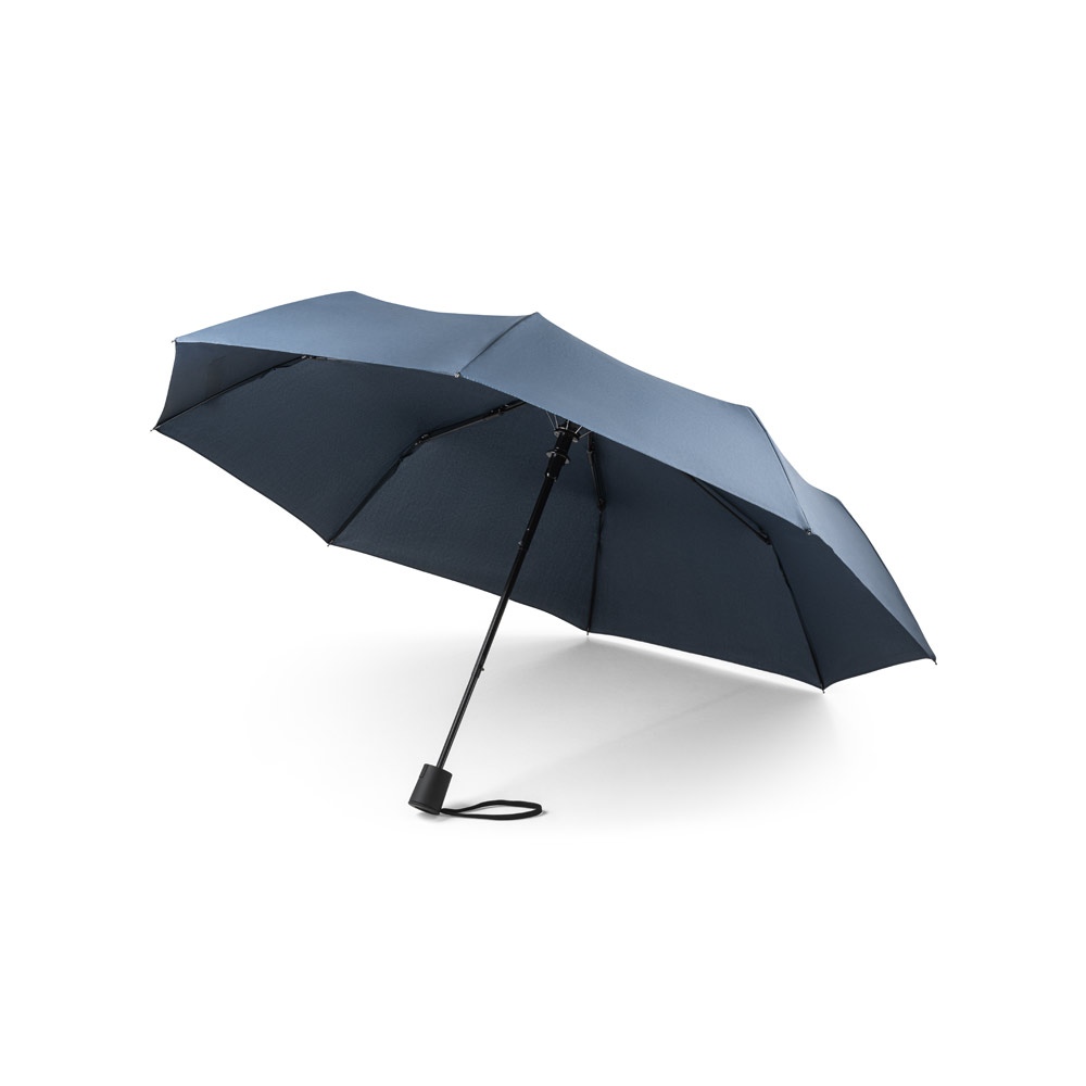 CIMONE. Parapluie pliable en polyester recyclé (100% rPET) pongé 190T avec ouverture automatique 3