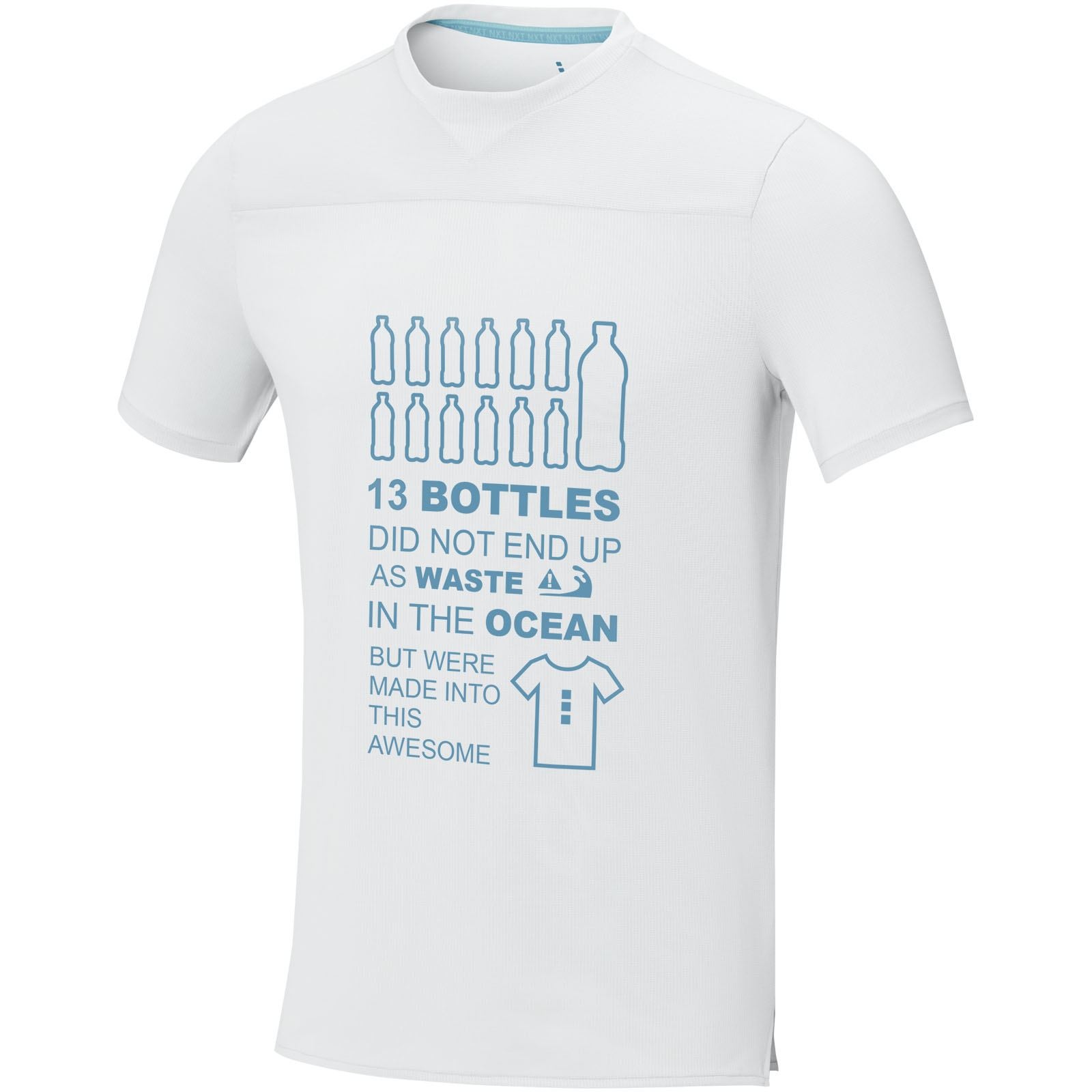 T-shirt Borax à manches courtes et en cool fit recyclé GRS pour homme 13