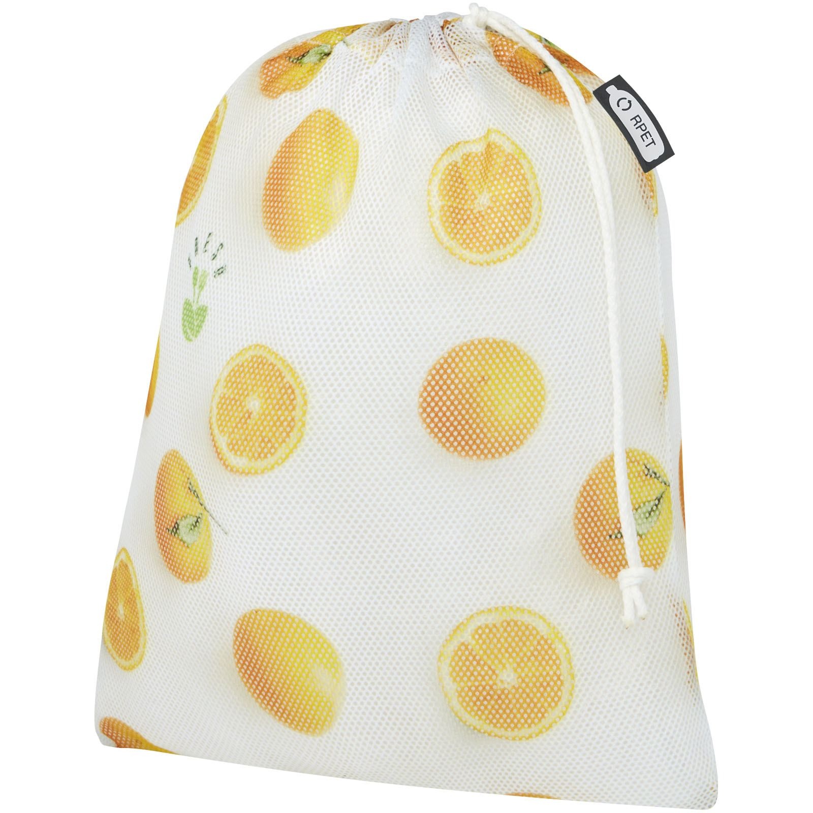 Sac de courses en polyester recyclé de 25 x 32 cm à sublimation 2