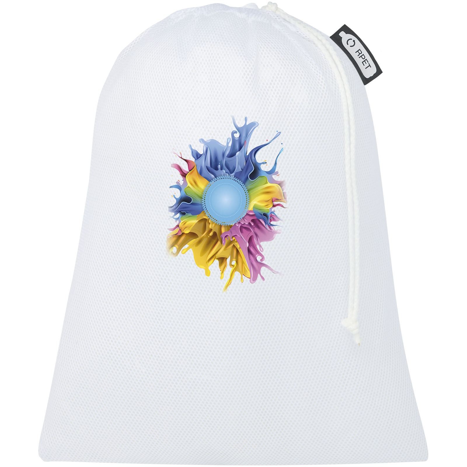 Ensemble de 3 sacs à légumes Rob en PET recyclé avec sublimation 4