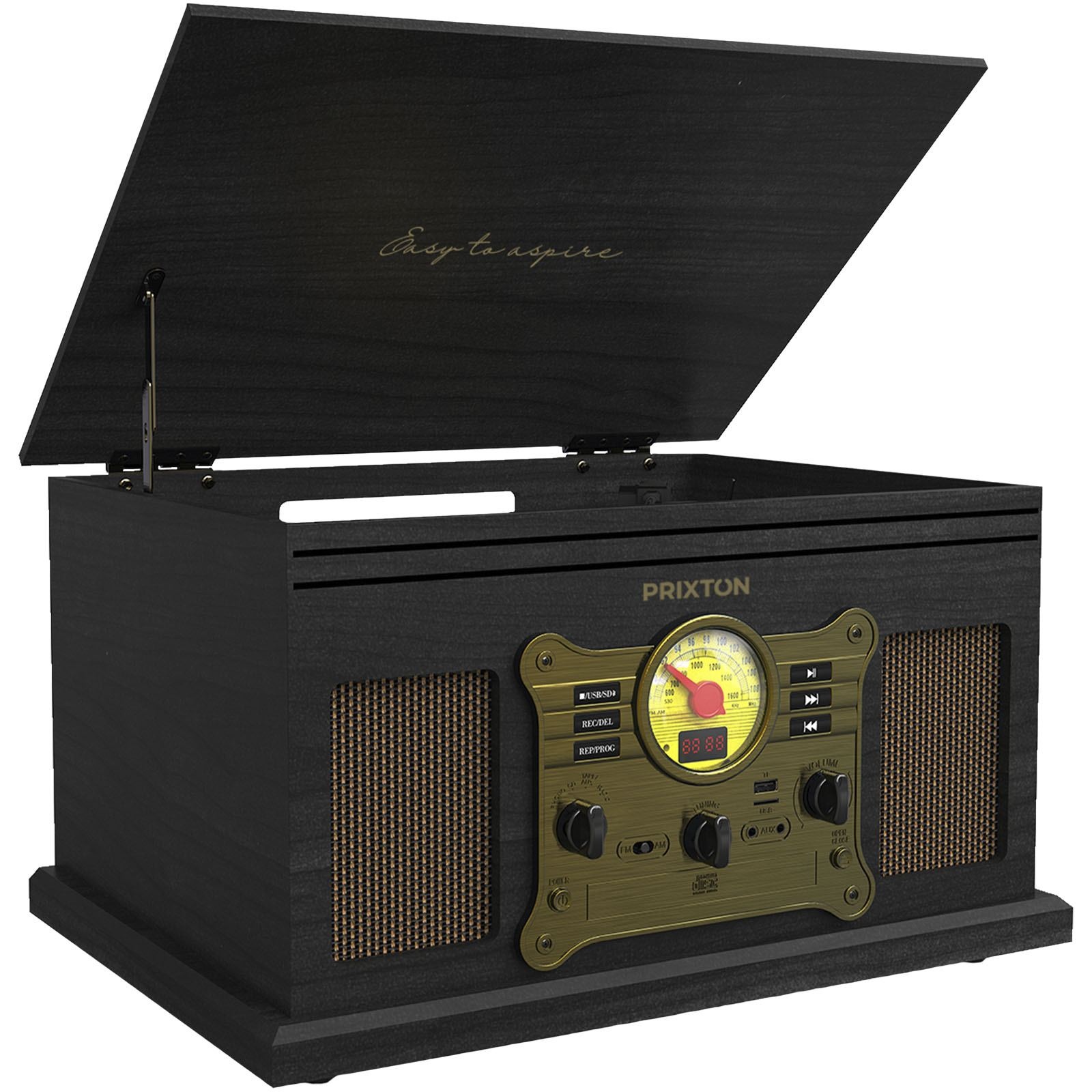 Tourne-disque et lecteur de musique Prixton Century 2