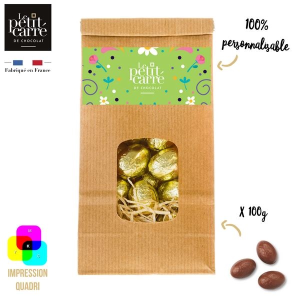 Sachet 100g Oeuf Lait Praliné
