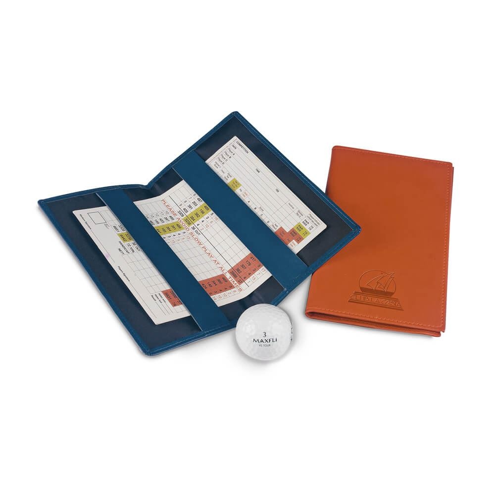 Porte carte score de golf en PU 2