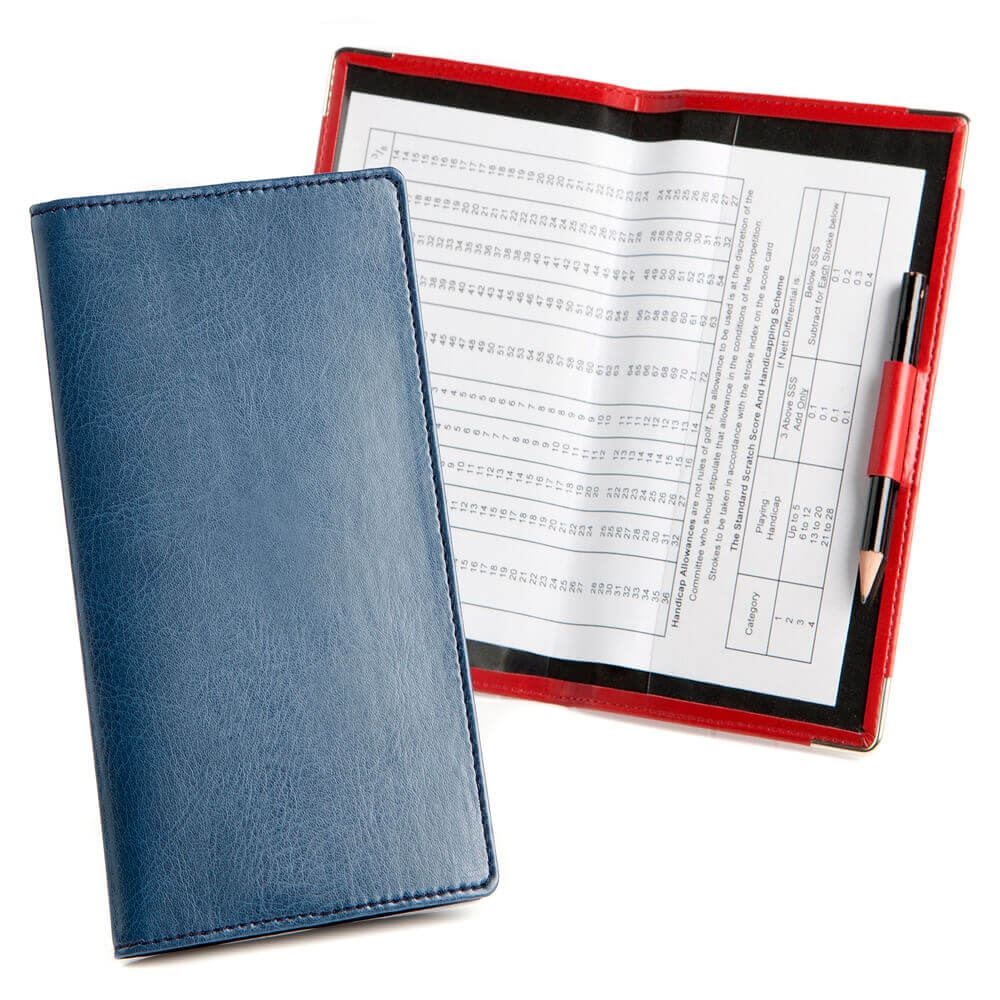 Porte carte score de golf en PU 4