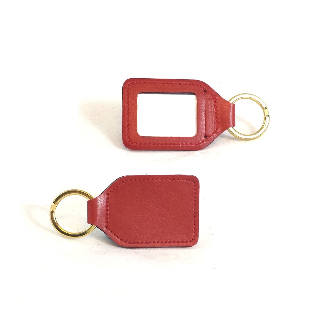 Porte-clé rectangulaire en PU 3