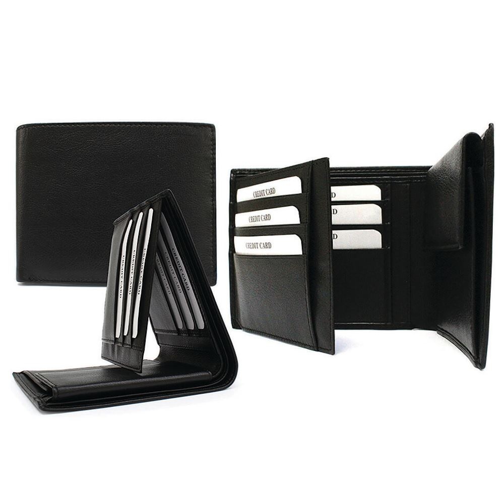 Portefeuille avec porte monnaie en cuir Nappa Sandringham 2
