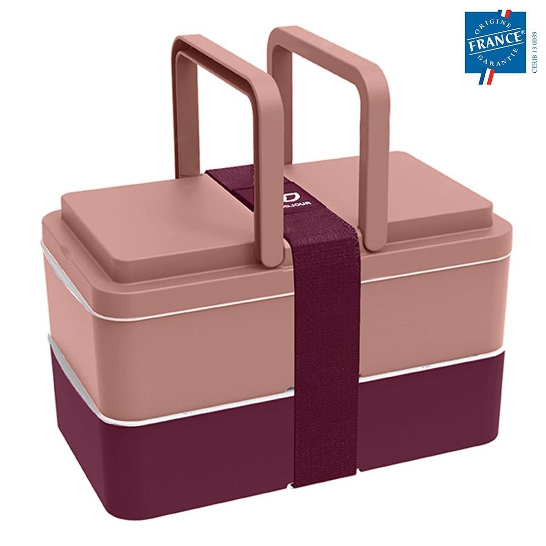 Boite Repas avec poignées 2 compartiments - GOODJOUR 7