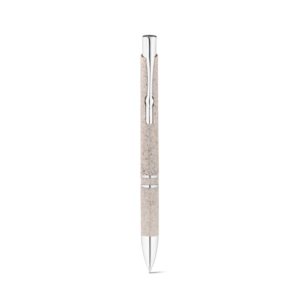 BETA WHEAT. Stylo bille en paille de blé et ABS avec attache 16