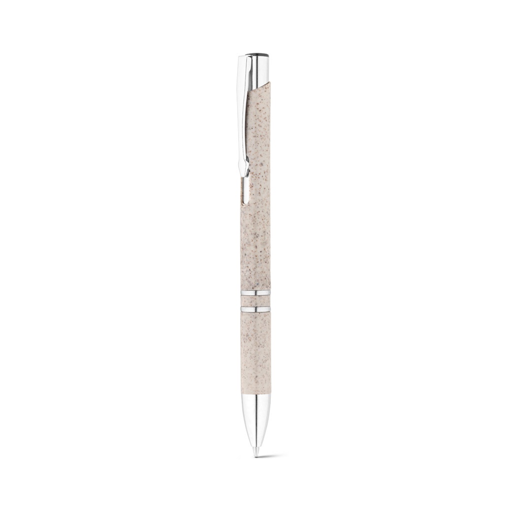 BETA WHEAT. Stylo bille en paille de blé et ABS avec attache 17