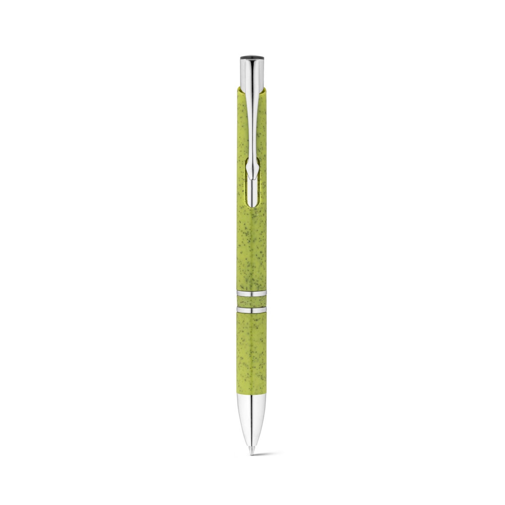 BETA WHEAT. Stylo bille en paille de blé et ABS avec attache 12