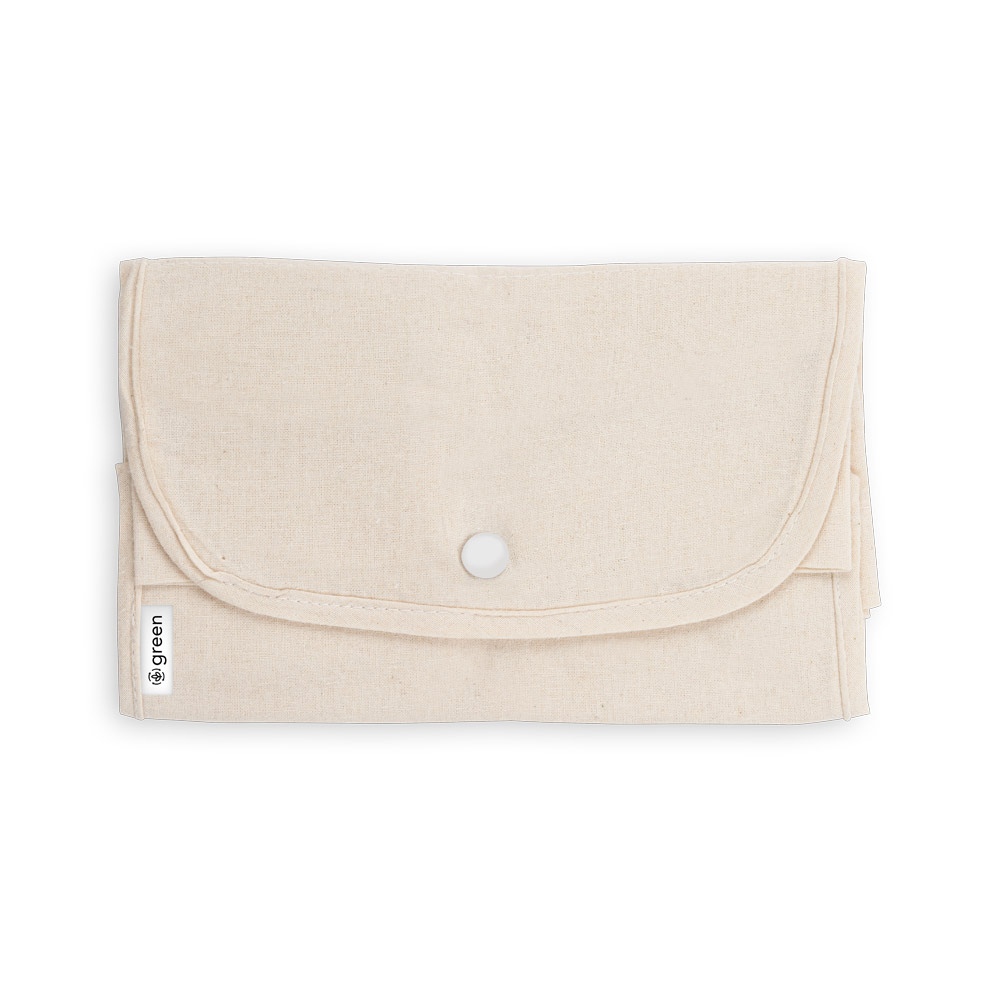 BEIRUT. Sac pliable en coton (50%), coton recyclé (30%) et polyester (20% rPET) (140 g/m²) 5