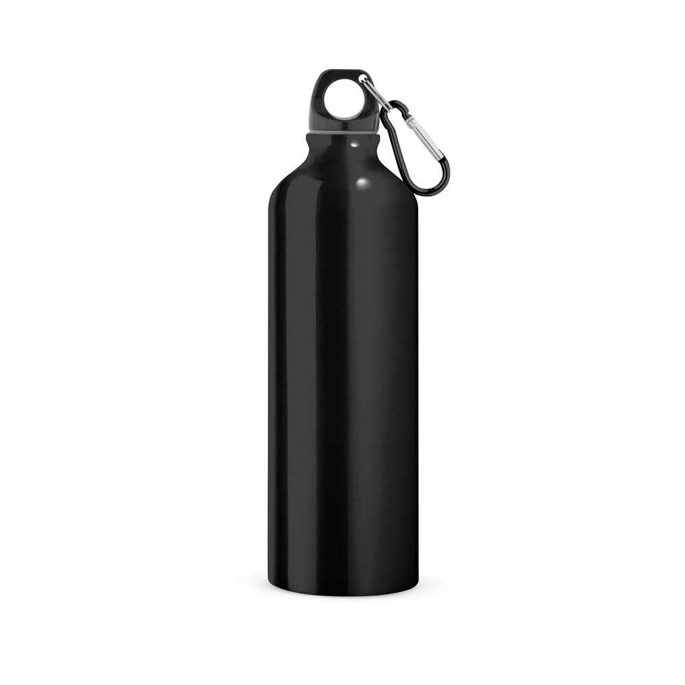 LANDSCAPE L. Bouteille de sport 800mL en aluminium avec mousqueton 2