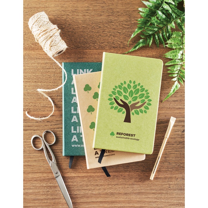 Carnet A5 en papier recyclé - GROW 13