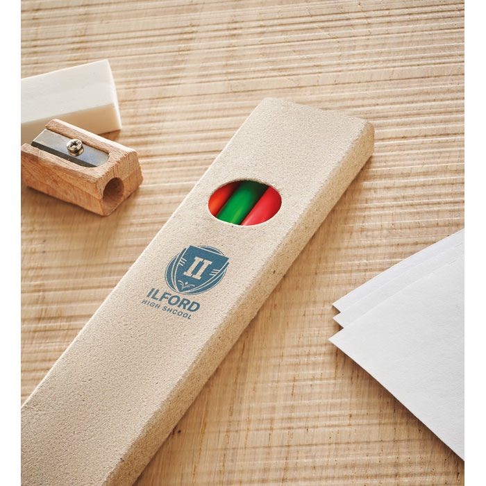 4 crayons surligneurs dans une boî - BOWY 5