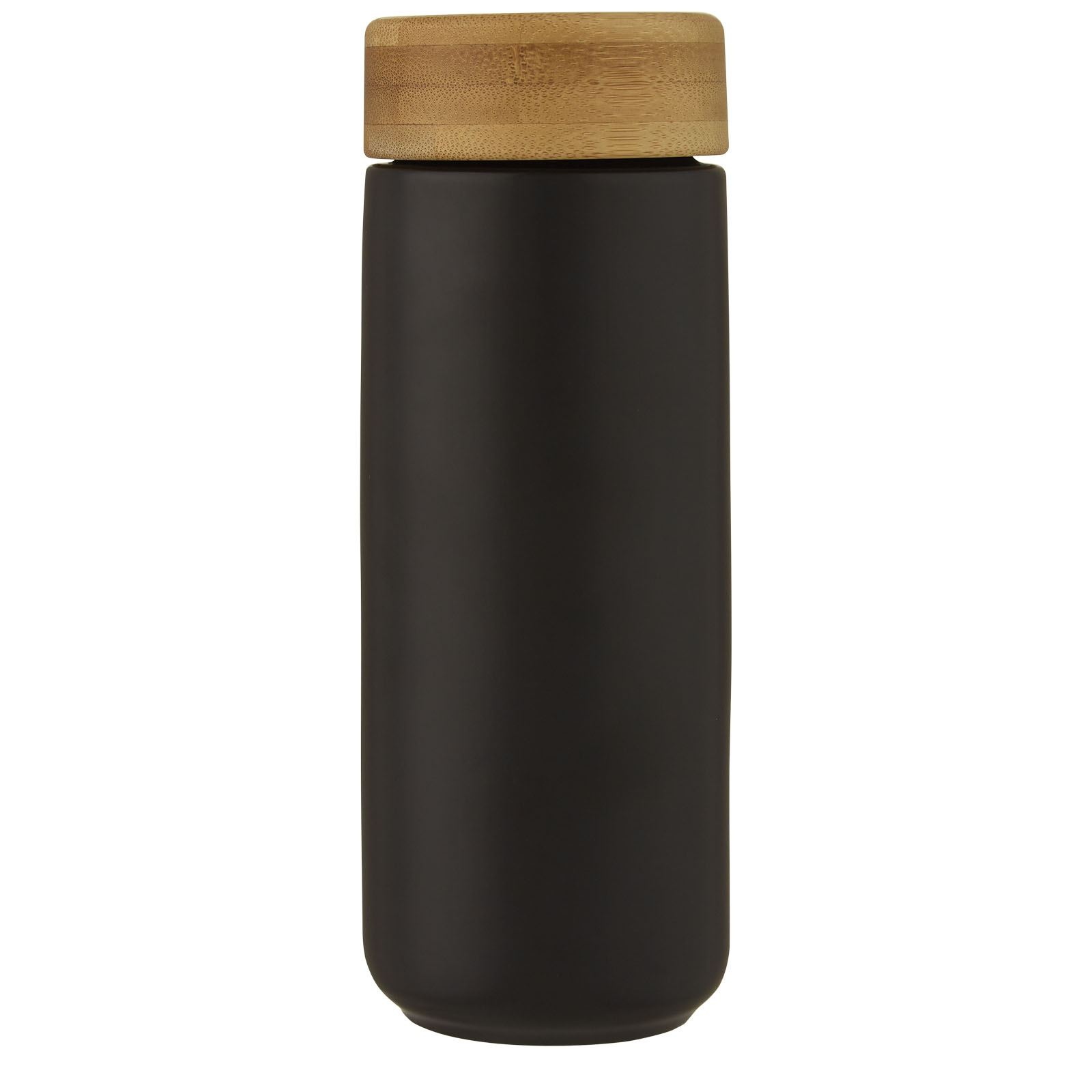 Gobelet en céramique Lumi de 300 ml avec couvercle en bambou 4