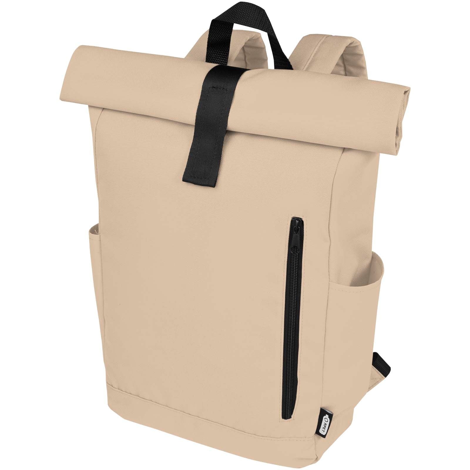 Sac à dos Byron de 18 L en RPET GRS 15,6" avec dessus enroulable 8