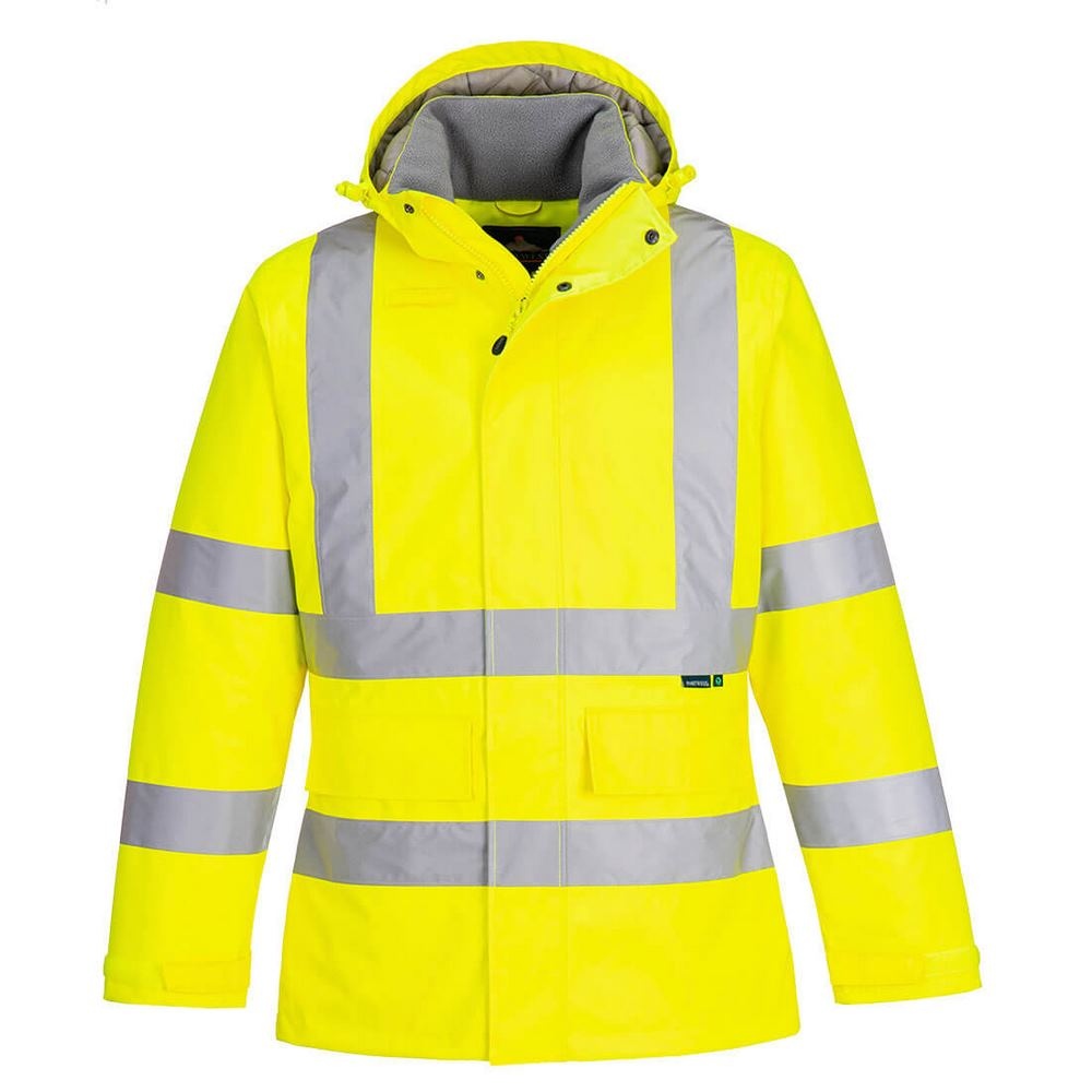 PARKA D'HIVER HAUTE VISIB PW2 100% polyester,190T 3