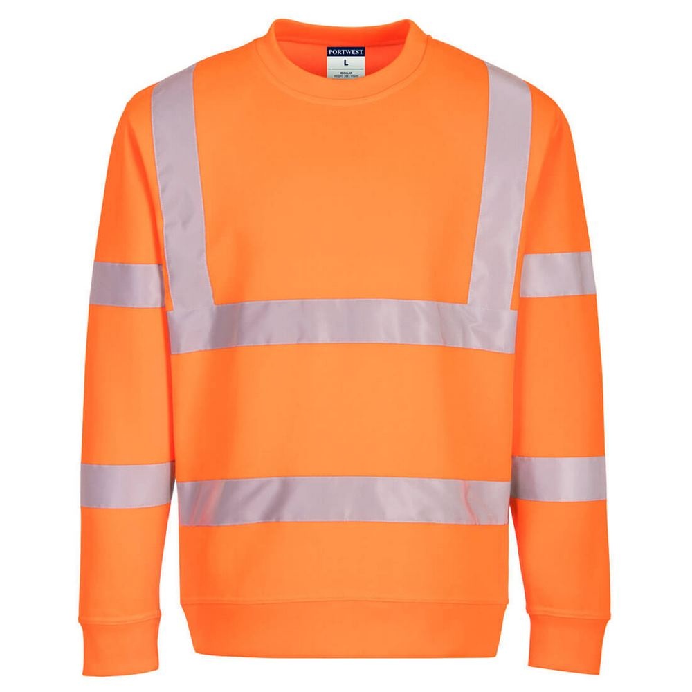 SWEAT SHIRT ECO HAUTE VISIB 100% polyester,190T 2