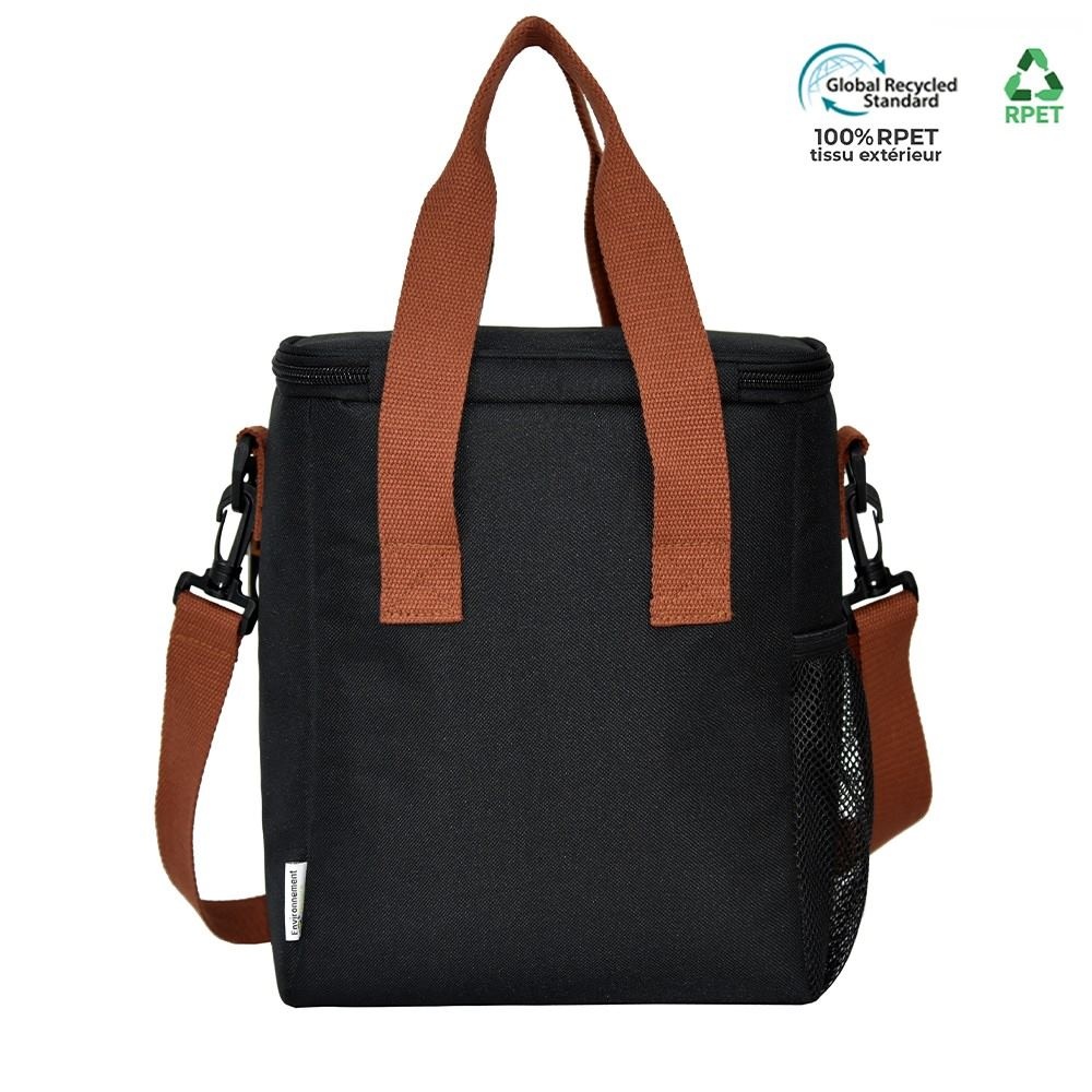 Sac isotherme RPET avec ouvre bouteille en bois 8L - ENVIRONNEMENT ET NATURE 6