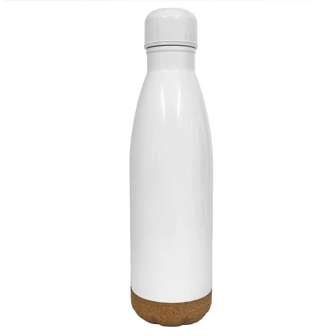 Bouteille isotherme acier inoxydable RCS Finition liège - Environnement &amp; nature