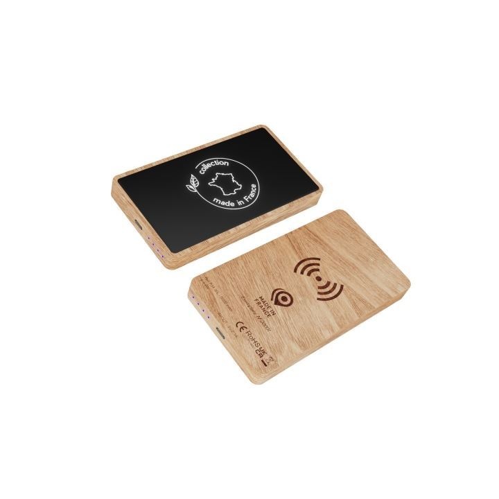 Batterie externe wireless wood 5000 mAh MIF (Stock) 6