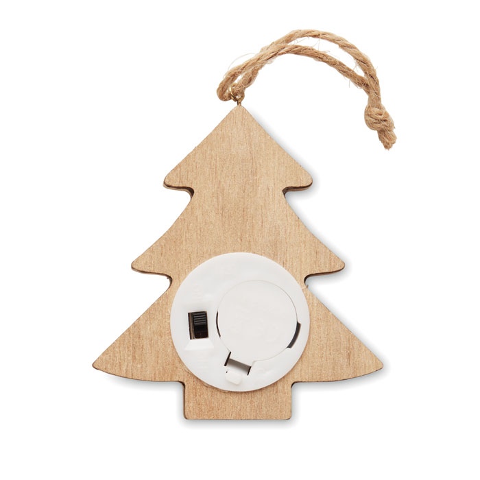 Sapin en bois avec lumières - LULIE 3
