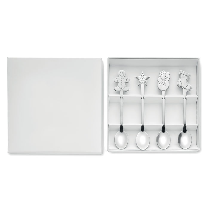 Set  4 cuillères à thé de Noël - CHIP SET 5