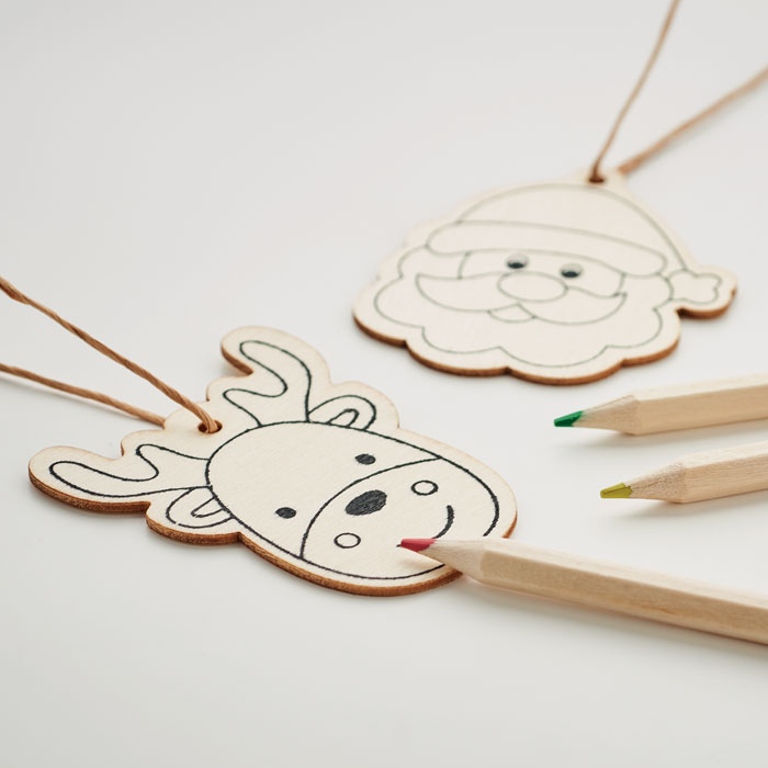 Décorations en bois à dessiner - FUNCOOL 5