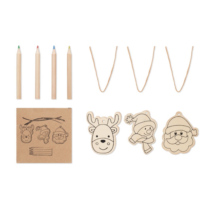 Décorations en bois à dessiner - FUNCOOL 2