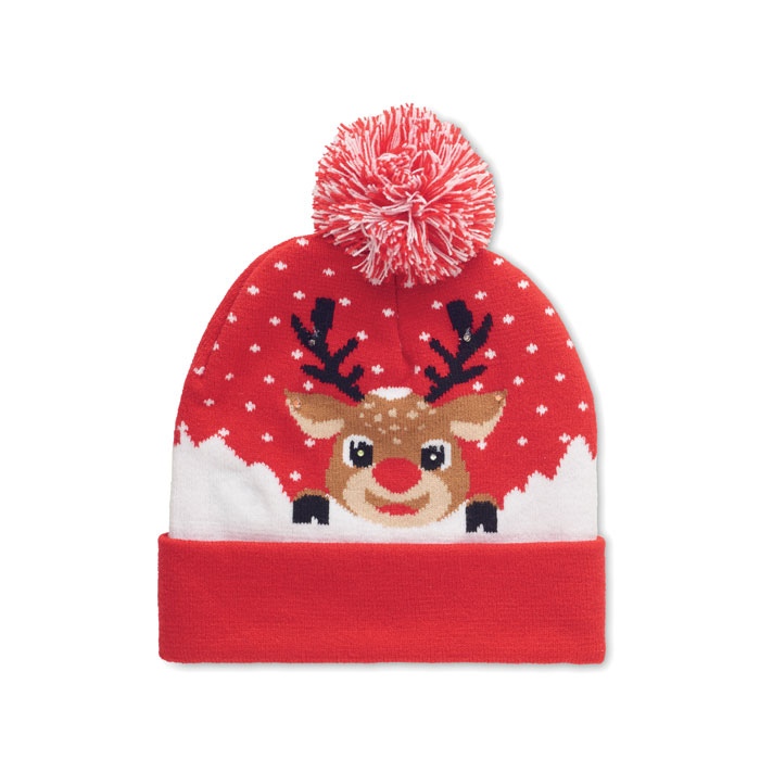 Bonnet de Noël tricoté avec LED - SHIMAS LIGHT 7