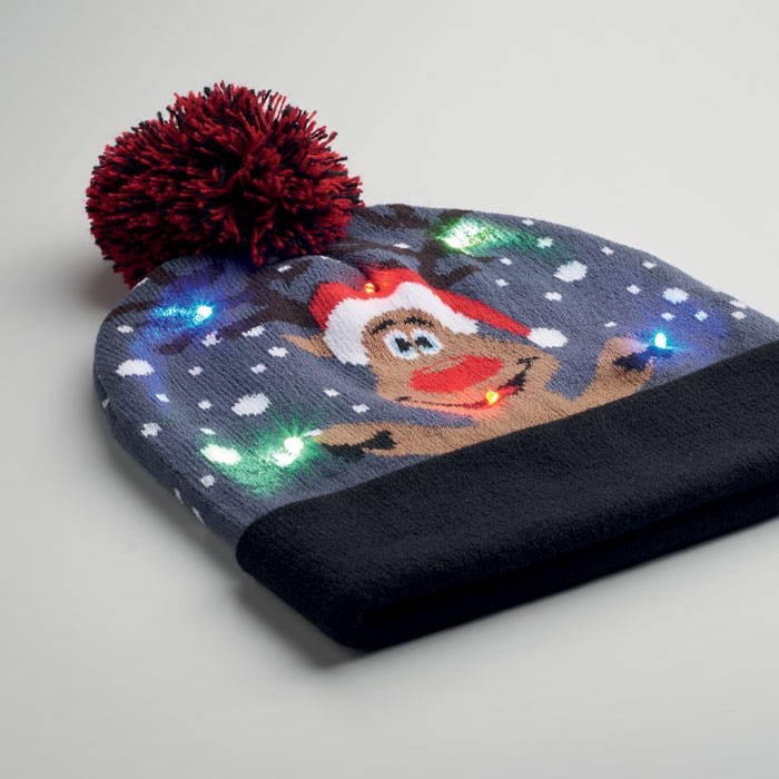 Bonnet de Noël tricoté avec LED - SHIMAS LIGHT 8