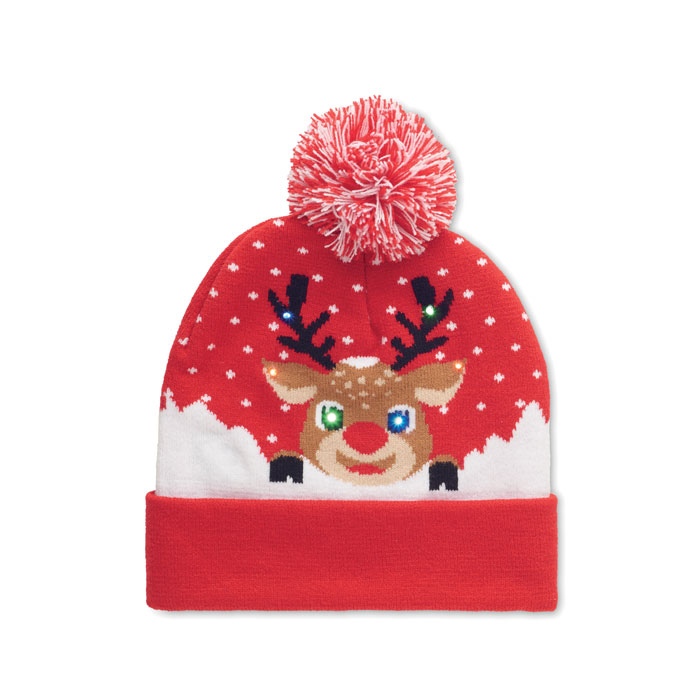 Bonnet de Noël tricoté avec LED - SHIMAS LIGHT 3
