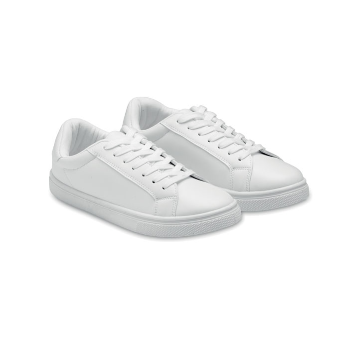 Baskets en PU Taille 38 - BLANCOS