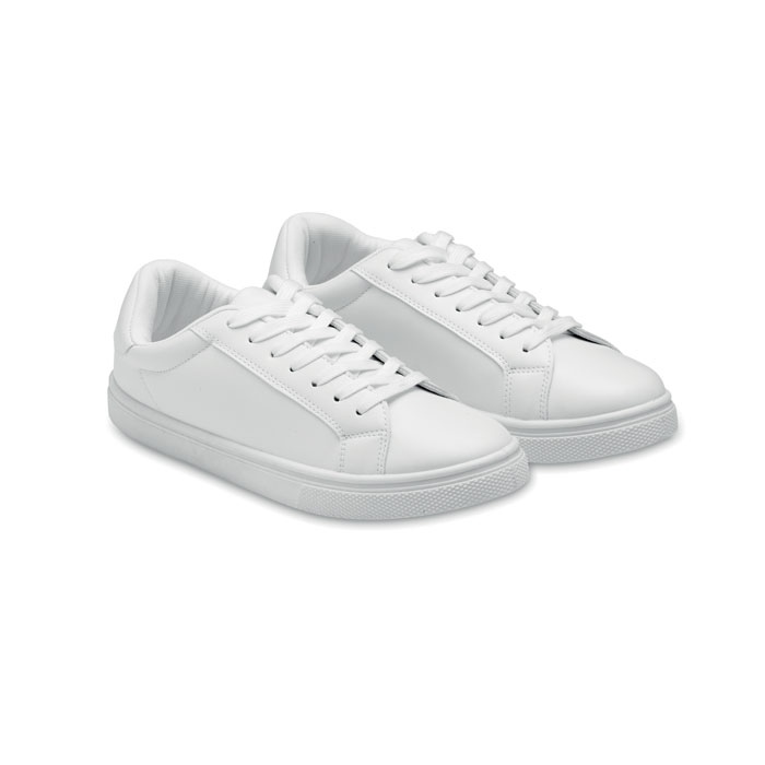 Baskets en PU Taille 39 - BLANCOS