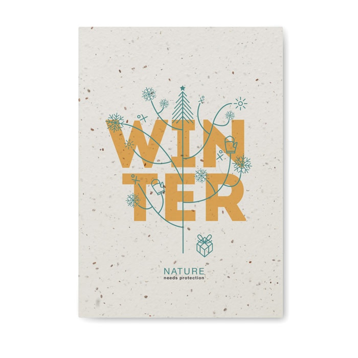 Carnet A5 couv. papier semence - SEED BOOK 5