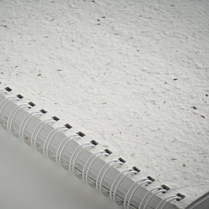 Carnet A5 couv. papier semence - SEED RING 6