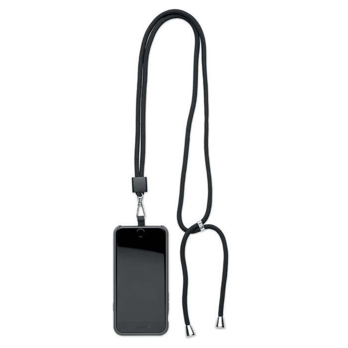 Lanyard porte-téléphone RPET - NONETTE 5