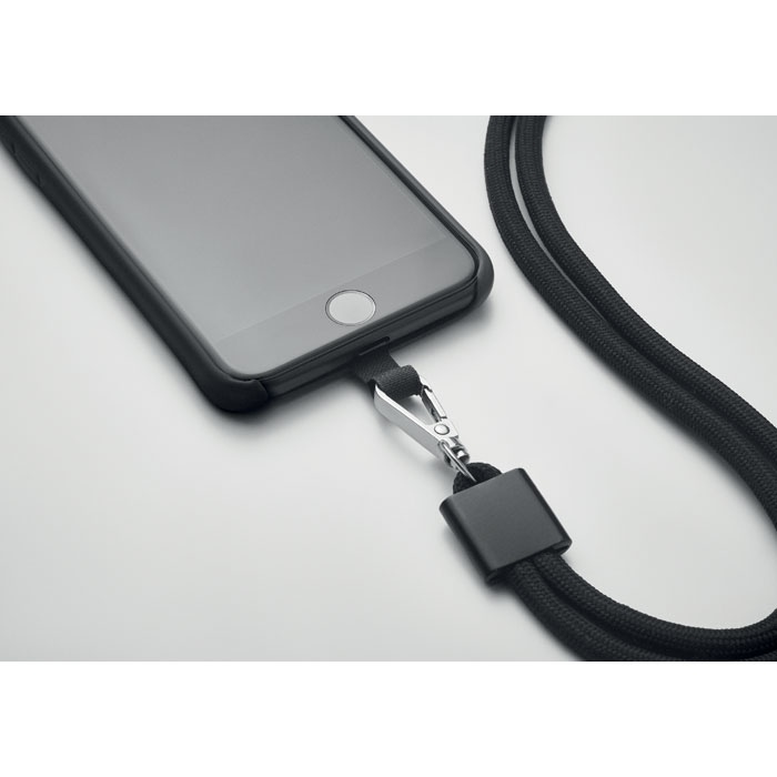 Lanyard porte-téléphone RPET - NONETTE 6