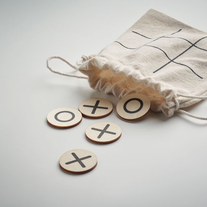 Jeu de morpion en bois - TOPOS 5