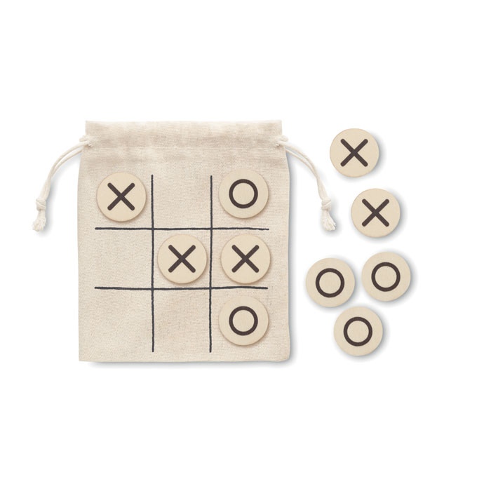 Jeu de morpion en bois - TOPOS