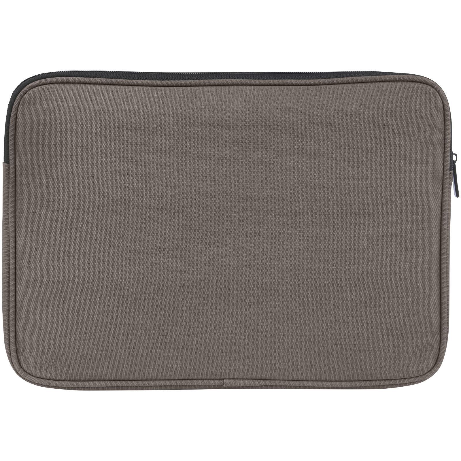 Housse pour ordinateur portable Joey de 2 L en toile recyclée GRS 14 pouces 14